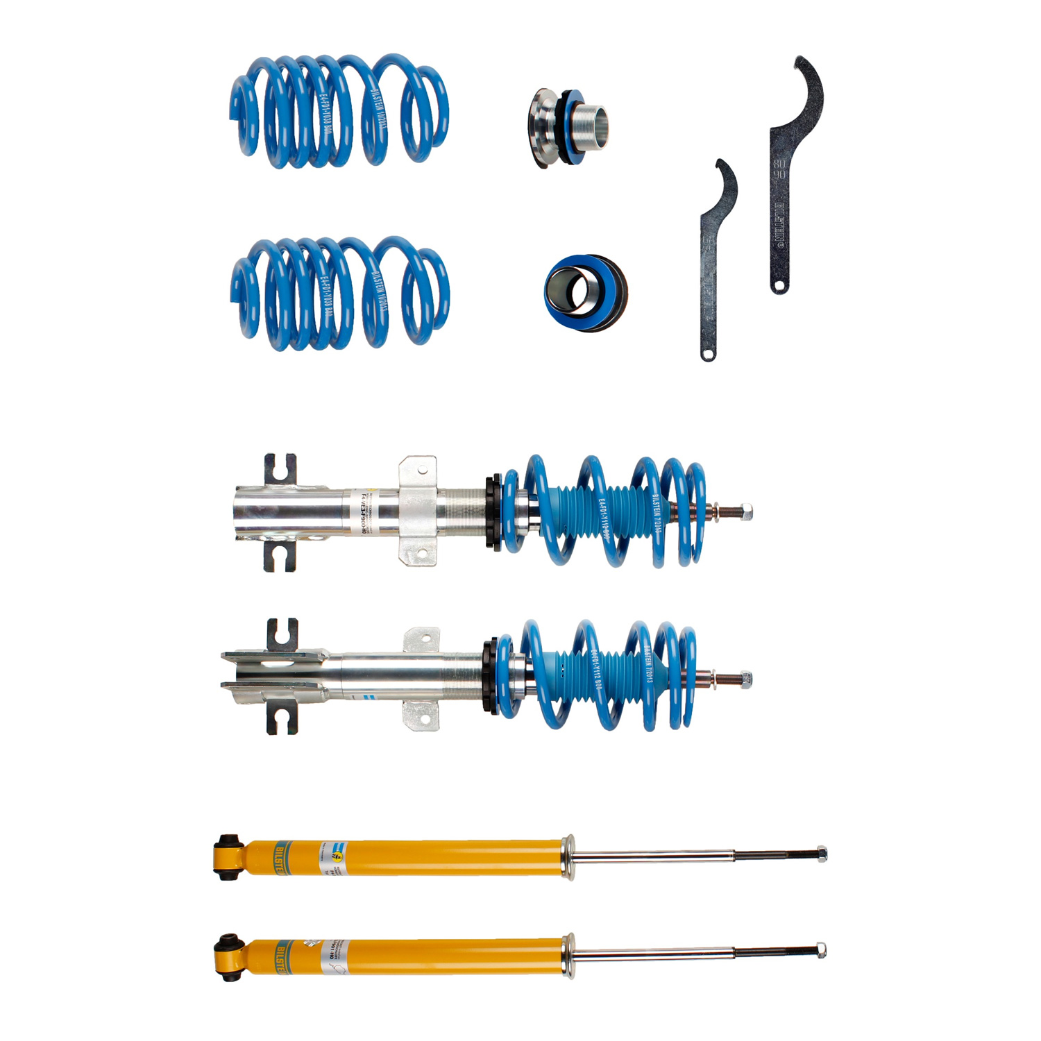 Bilstein B14 Suspensión roscada 47-158283 para Vw BEETLE GOLF VI GOLF VI Cabriolet Scirocco