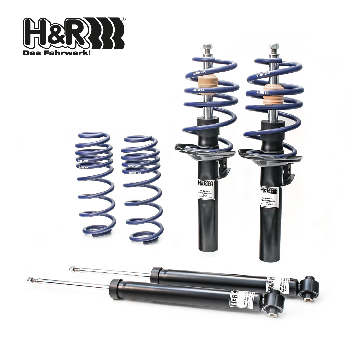Suspensión deportiva H&R 40864-4 para VW Golf III, Jetta III, Vento Sedan