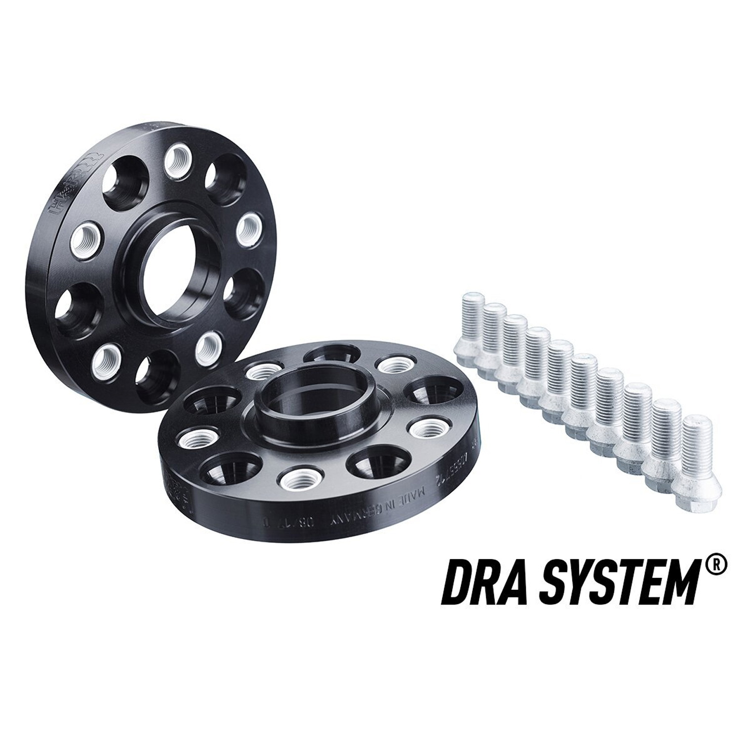H&R Separadores de rueda 2x22mm B4465670 para Maserati Ghibli, Granturismo, Levante, Quattroporte