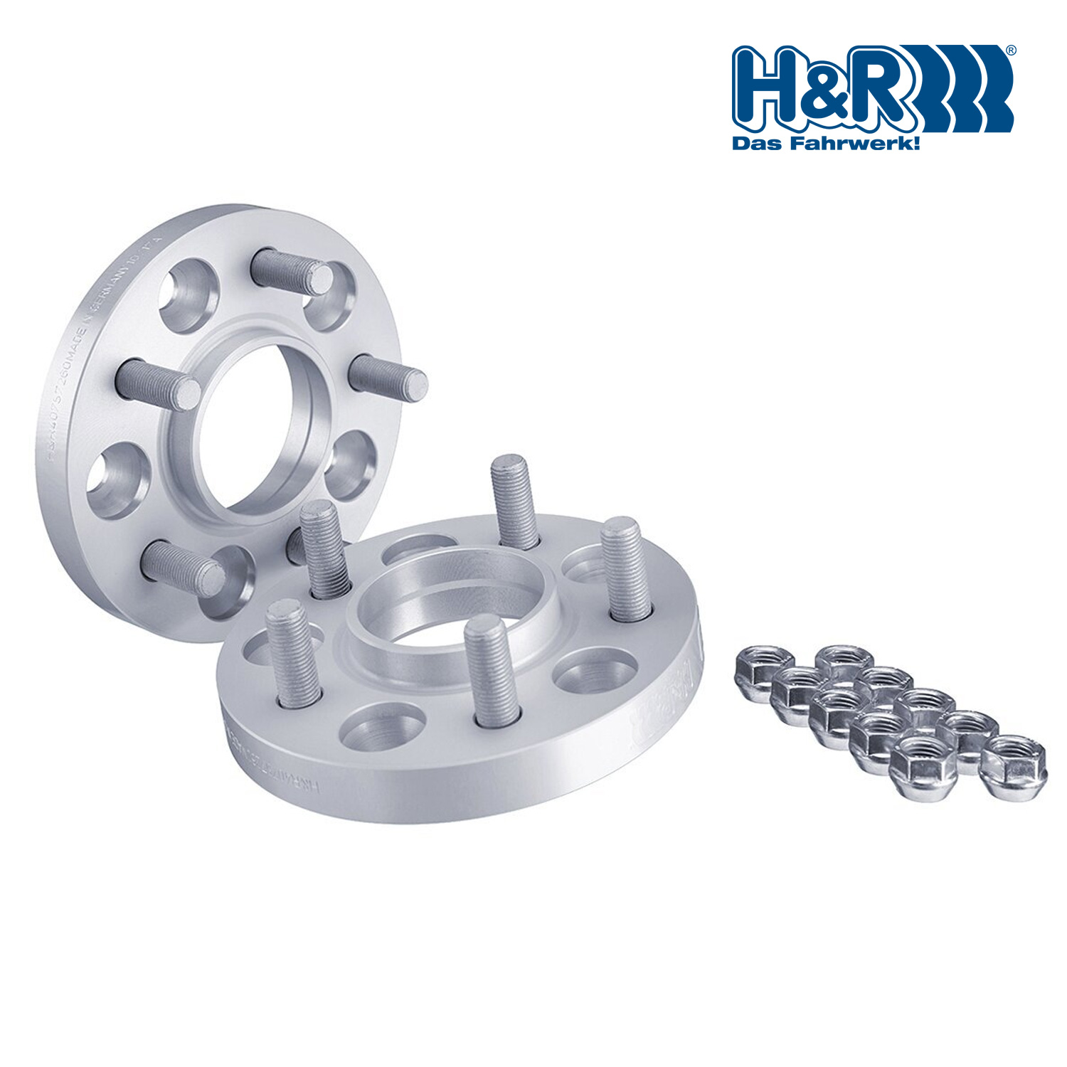 H&R Separadores de rueda 2x15mm 3075644 para Honda Civic