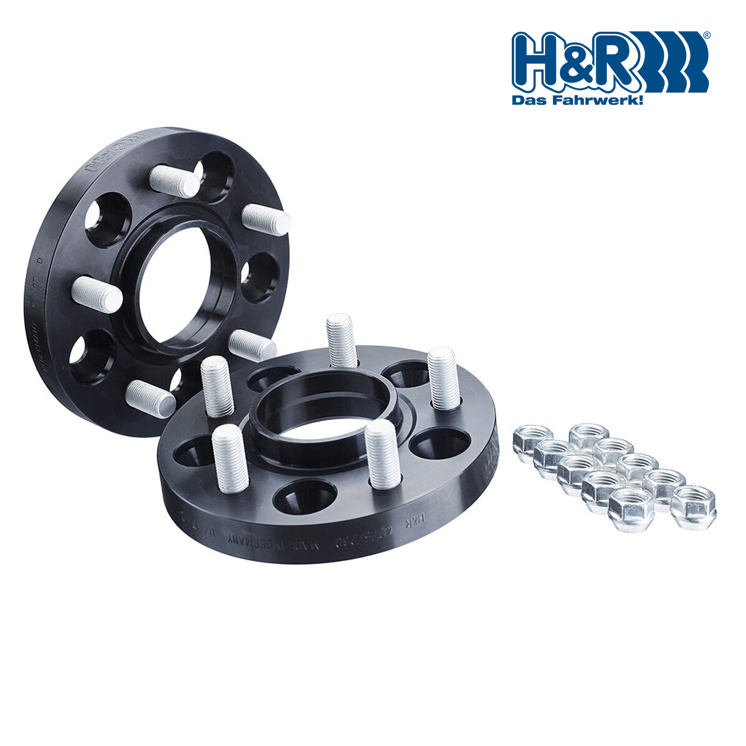 H&R Separadores de rueda 2x15mm B3075644 para Honda Civic