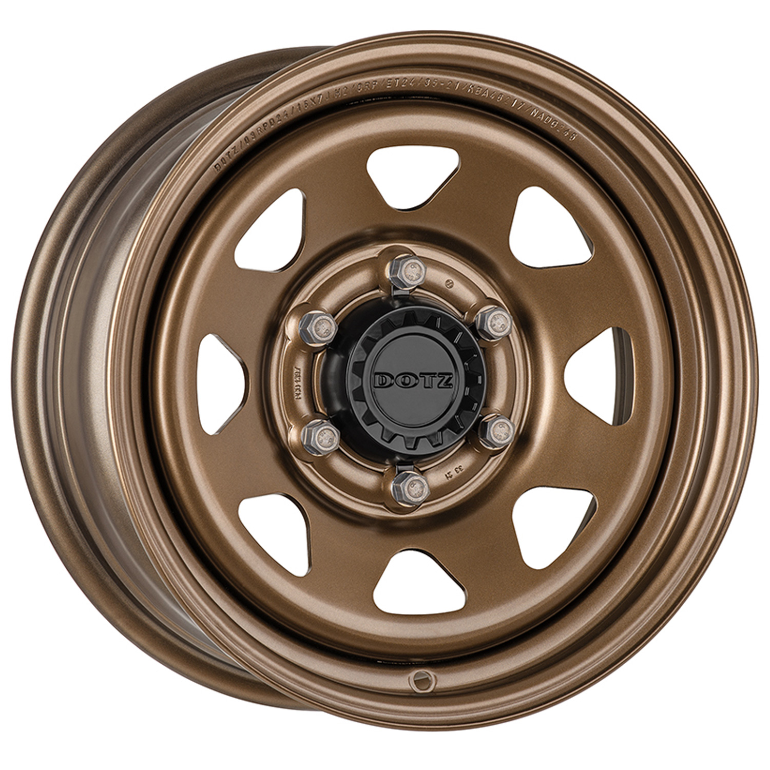 DOTZ 4x4 Dakar bronze 7.0x16 ET13 6x139.7 16" Llanta 4x4
