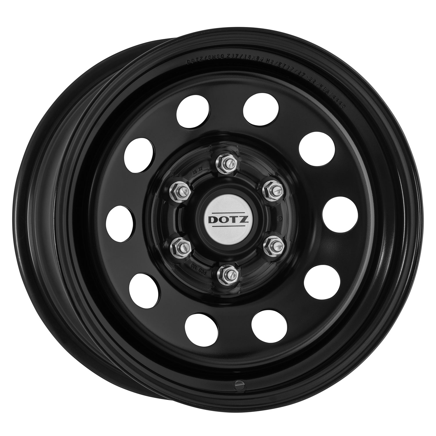 DOTZ 4x4 Modular dark 8.0x16 ET37 6x130 16" Llanta 4x4