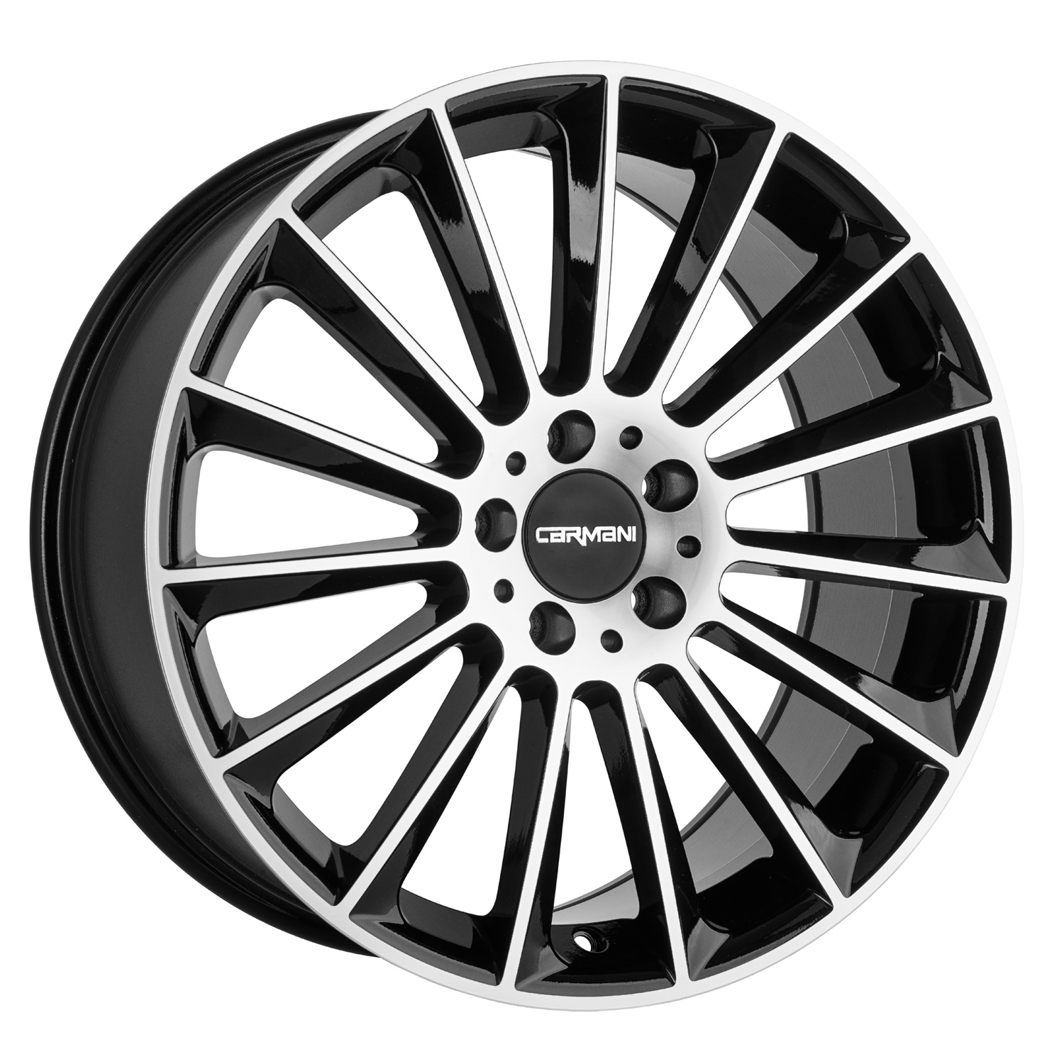 Carmani 17 Fritz 8,0x18 ET35 5x120 18" Llanta black polish